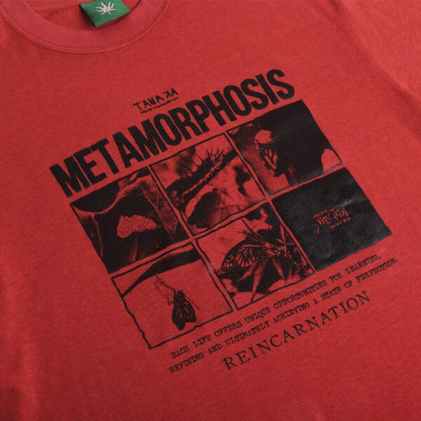 Tanaka Metamorphosis Tee Red (4)